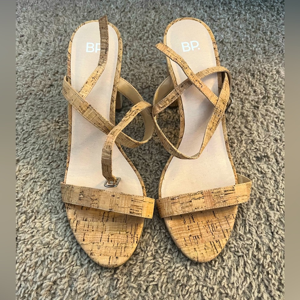 Size 11 BP Cork Heels